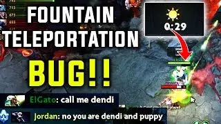 Game Breaking Bug Of 7.22c - 0 Min Fountain Invitation Dendi And Puppey At Same Time Dota 2