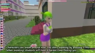 Version 0.18 | Koukou Gurashi (An Anime Social Simulator) - First Teacher, Sneaking, Optimization!