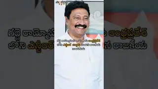 Gadde Ramamohan Rao #shorts #ytshorts #tdp