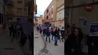 Manifestaci&oacute;n en Las Pedro&ntilde;eras 8M2025