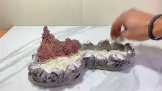 Mini water fall mini bridge mini hills 
