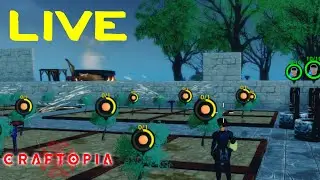 Craftopia Live 🔴 Exploration & Upgradation in Craftopia, since I've UNLIMITED Food now