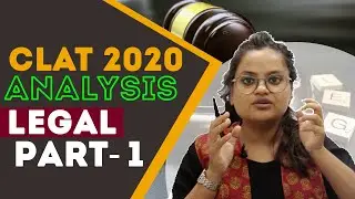 CLAT 2020 Analysis | Legal Part - 1 | SUCCESS MANTRA