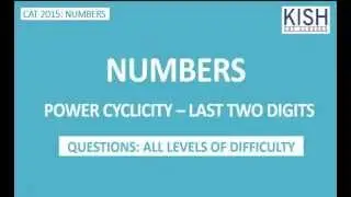 LAST TWO DIGITS - ALL TYPES OF QUESTIONS