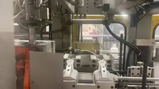 1996 Uniloy Comec Model MSC/D Continuous Extrusion Blow Molding Machine