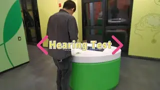 Hearing Test Health Exhibit  | Explore Audio Perception via Frequency Detection & Wave Experiment