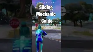 Как скользить в FORTNITE! #шорты