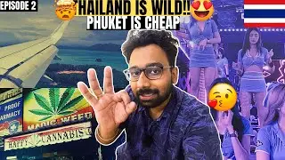 CRAZY 🤯 😍 NIGHTLIFE of PHUKET - First Impressions in Hindi ! Thailand Boys Trip - Ep 2