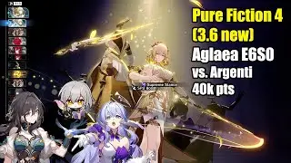 Aglaea E6S0 (Robin e1,R.Mei e2,RMC) vs. Argenti 40k pts | Pure Fiction IV 3.6 new | HSR
