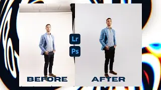 Create a Seamless Backdrop for Your Studio Portraits | Lightroom & Photoshop