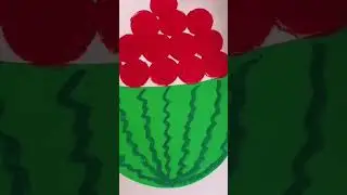 Craft idea: watermelon