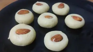 सिर्फ 5 मिनट में 3 सामग्री से दूध पेड़ा | Instant Milk Peda Recipe | Dudh Peda Recipe #milkpeda 