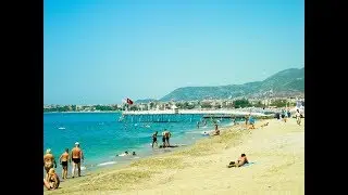 Морской курорт Фрежене в Италии.Mare di  Fregene.