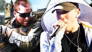 INSANE FAST RAPPER 'RAPS THE MAP' on Call of Duty! (MINDBLOWING)