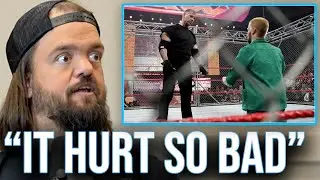 Hornswoggle Wrestled Vince McMahon In A Steel Cage