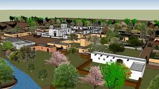 Reconstruction of San Antonio, Texas 1820