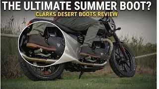 Clarks desert Bushacre 3 boot review from a Riders perspective