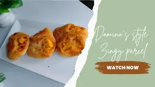 Domino's Style Zingy Parcel | Zingy Parcel Recipe | Paneer Stuffed Parcel | #trending #viralvideo 