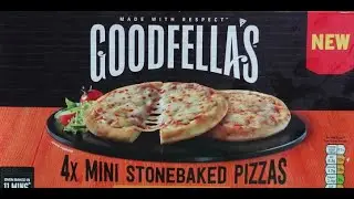 Goodfellas Mini StoneBaked Pizza Review .. Four Cheese and Pepperoni