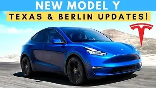 Tesla's New Model Y Updates from Giga Texas & Berlin!