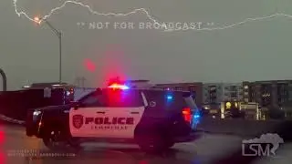 05-28-2024 Dallas, TX - Truck Rollover, Widespread Tree Damage from Intense Severe Storm