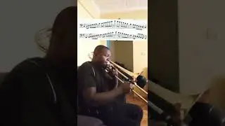 C and G major scales for trombone