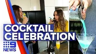 Coronavirus: Cocktail kits delivered for end of lockdowns | Nine News Australia