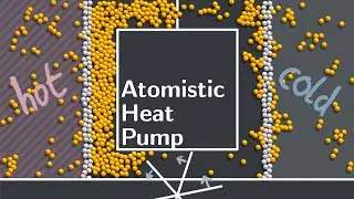 Can I build a working heat pump from 300 colliding marbles?