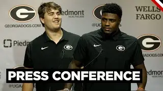 Georgia Football: Players CJ Allen and Drew Bobo Pre-Florida Press Conference