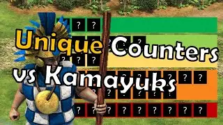 ELITE KAMAYUK | Best UNIQUE Counters | Tierlist | Age of Empires 2