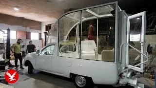 Popemobile turned into Gaza children's medical clinic