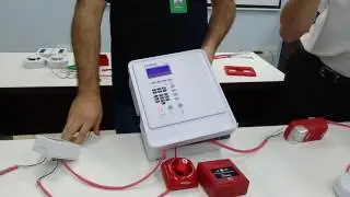 Configurar Central de Alarme de Incêndio Endereçável