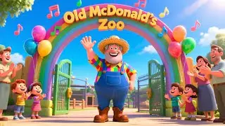 Old MacDConald Had a Zoo | Fun Animal Song for Kids | Nursery Rhymes & Songs for Children