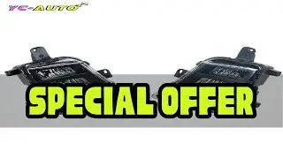 For olkswagen VW Golf 7 A7 MK7 GTI GTD 2013-2017 5G0941699 5G0941700 LED Front Bumper  Fog Light DR