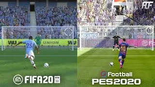 FIFA 20 vs PES 2020 | Penalty Kicks Comparison