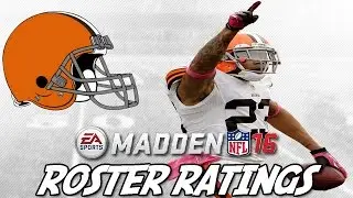 Early Madden 16 Ratings | Cleveland Browns ft. Manziel + Haden