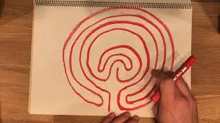 How to Draw a Classical Labyrinth Path
