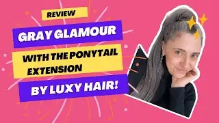 Product Review: The Luxy Hair Ponytail Extension in Dark Gray