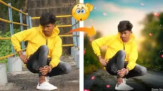 Manipulation Photo editing Tutotial in Ps Touch | Backround change in Ps Touch Apk
