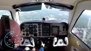 BE36 Landing GSO