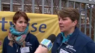 Leerlingen van de Ark zelf in de auto met ANWB Streetwise