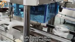 Various specifications of plastic can sealing machines, fully automatic servo can sealing machines
