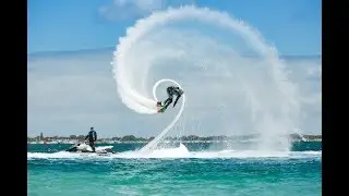 Flyboard  : spectacular invention created by franky ZAPATA