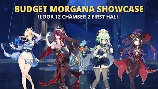 BUDGET MORGANA (Permafrost) Team Showcase ft. Jean, Rosaria, Sucrose & Mona - Genshin Impact