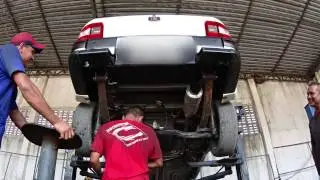 Rebaixando a Strada -  Time Lapse