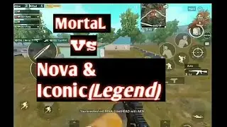 MORTAL vs ULTIMATE SQUAD ( Nova, Iconic, Pothead, Smokie) || Intense fight || Old Gameplay||