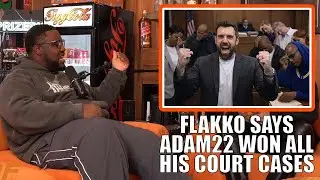 Флакко утверждает, что Adam22 выиграл все свои судебные дела.