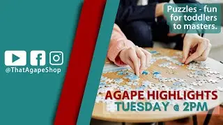 Faith, Family & Fun: Puzzles for Every Age at Agape