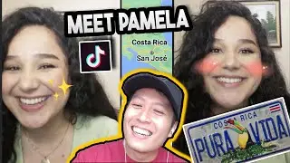 I met a cute Costa Rican girl from TikTok!
