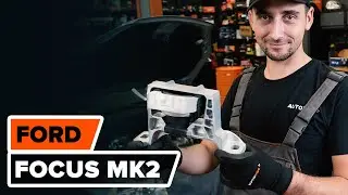 FORD FOCUS MK2 Sedan motortartó bak csere [ÚTMUTATÓ AUTODOC]